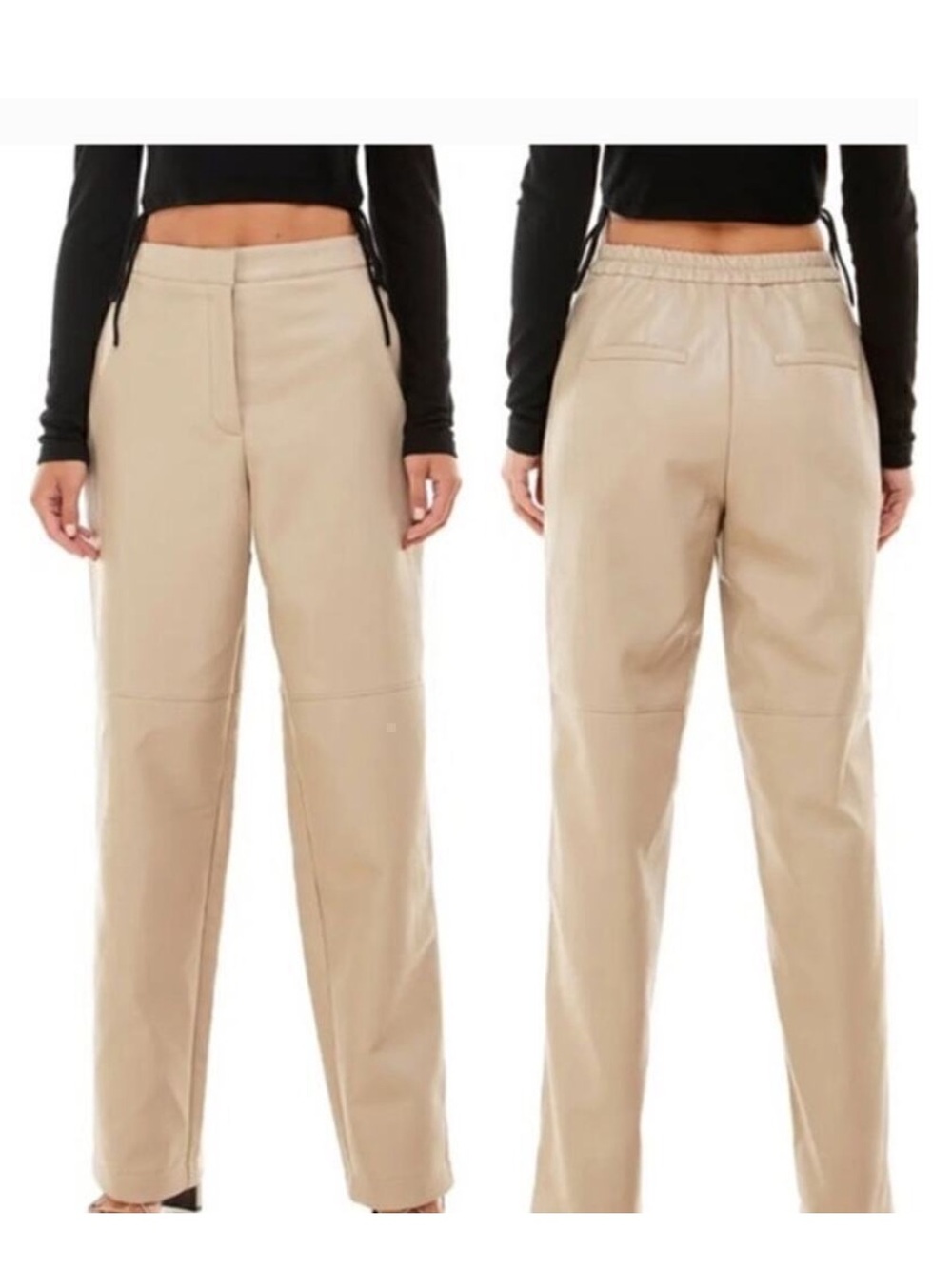 NWT wayf Richardson faux leather pants